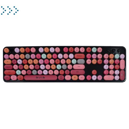 Клавиатуры AULA AC306 Black-Colorful